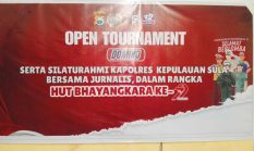 Jelang HUT Bhayangkara ke-79, Polres Sula Gelar Pertandingan Domino untuk Wartawan