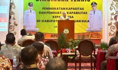 Keren.!! Seluruh Kades di Sula Ikut Bimtek, Ini Harapan Bupati FAM