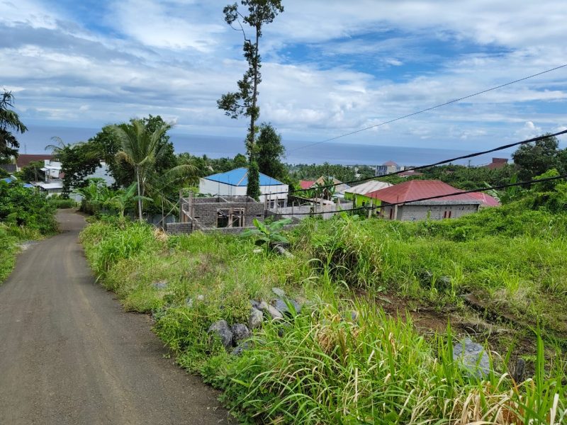 Foto: Lahan rumah di kelurahan Fitu Kecamatan Ternate Selatan kota Ternate.