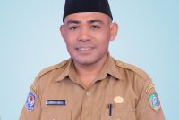 Foto: Camat Kecamatan Sulabesi Tengah Muslim Usia, S.IP.