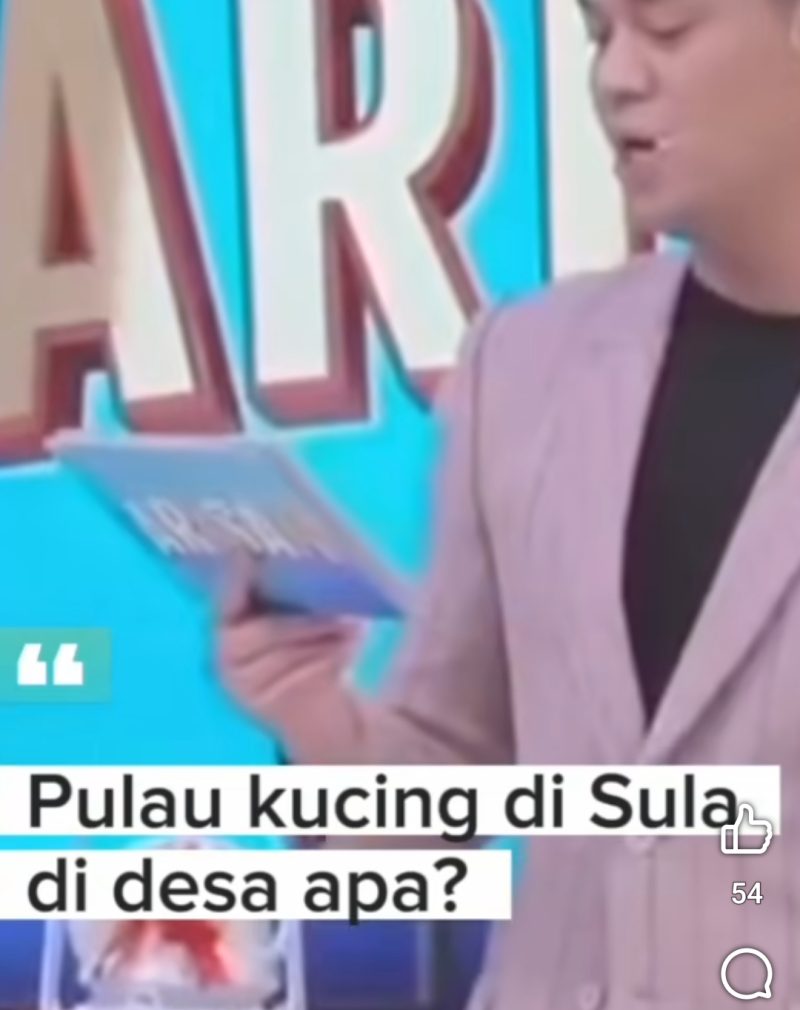 Foto: Pembawa Acara Arisan di Transmedia oleh Mas Surya.
