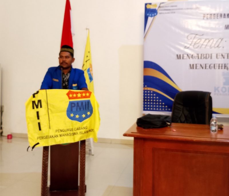 Foto: Ketua PC PMII Sula, Namrudin Anwar Umasugi.