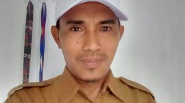 Foto: PJ Kades Waikafia, Kecamatan Mangoli Selatan, Alwi Umaternate.