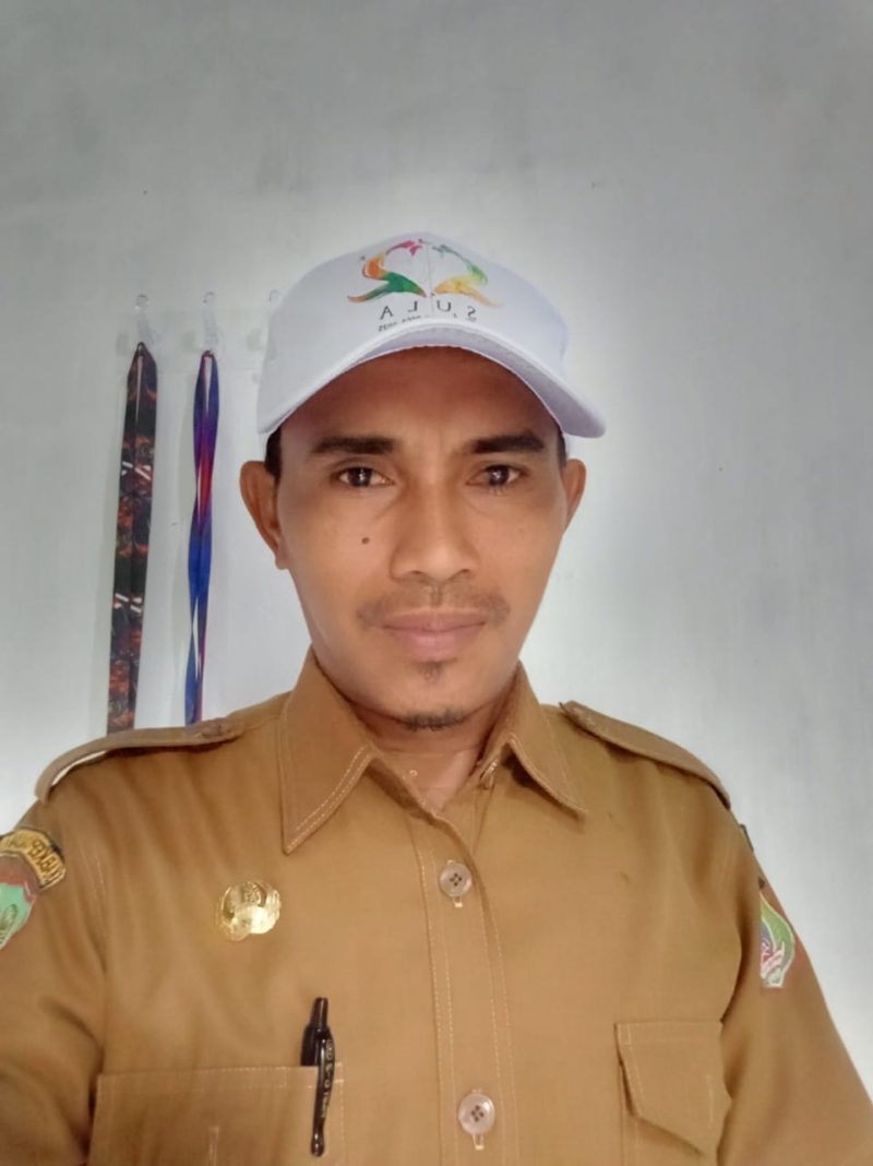 Foto: PJ Kades Waikafia, Kecamatan Mangoli Selatan, Alwi Umaternate.