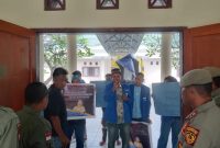 Foto: Aksi Demonstrasi oleh PC PMII Kepulauan Sula, di Kantor DPRD.