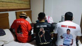 Foto: Ketiga Konten kreator yang sangat menghibur, Bang Otu, Bang Sibli Siruang dan Tete Ali.
