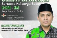 Foto: Silaturahmi DPD RI Bang Hasbi Yusup dan Alumni HMI Kepulauan Sula.