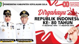 Foto: Flyer Dirgahayu Hari Ulang Tahun Kemerdekaan Republik Indonesia ke-80.