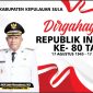 Foto: Flyer Dirgahayu Hari Ulang Tahun Kemerdekaan Republik Indonesia ke-80.