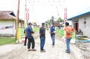 Foto: Depan Gapura Desa Waikafia Kecamatan Mangoli Selatan.