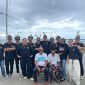 Foto: Tim Poco-Poco Desa Fatcei pose bersama Kepala Desa Beni Drakel.