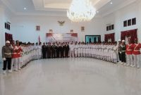 Foto: Pose Bersama Usai Pengukuhan di Istana Daerah Kepulauan Sula.