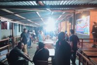 Foto: Peserta Domino yang Siap Bertanding di Babak 16 Besar Pada Malam ini.