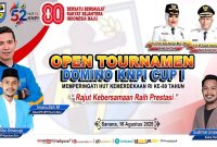 Foto: Flyer Turnamen Domino KNPI Cup 1.