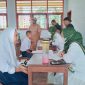 Foto: Cek Kesehatan Gratis (CKG) di SMP Negeri 1 Sulabesi Timur.