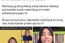 Foto: Postingan Akun Facebook Bernadus Boleng.