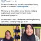 Foto: Postingan Akun Facebook Bernadus Boleng.