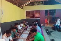 Foto: Pasukan Air Sontong Menggelar Doa Bersama dan Tahlilan dalam Rangka Memperingati Hari Ulang Tahun Bupati Kepulauan Sula Hj. Fifian Adeningsih Mus yang ke-41.