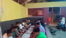 Foto: Pasukan Air Sontong Menggelar Doa Bersama dan Tahlilan dalam Rangka Memperingati Hari Ulang Tahun Bupati Kepulauan Sula Hj. Fifian Adeningsih Mus yang ke-41.