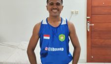 Foto: Zulfiqra Samsudin, Sang Juara Muaythai Maluku Utara Tahun 2025.