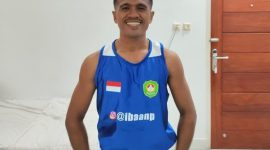 Foto: Zulfiqra Samsudin, Sang Juara Muaythai Maluku Utara Tahun 2025.