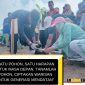 Foto: Wakil Bupati Kepulauan Sula H. M. Saleh Marasabessy, Meletakkan Tanaman Penghijauan.