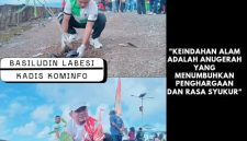 Foto: Kabag Kesra Mansuh Mudo dan Kadis Kominfo Kepulauan Sula Basiludin Labesi, melakukan penanaman pohon.