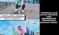 Bagian Kesra dan Diskominfo Sula, Dukung Kegiatan World Clean Up Day