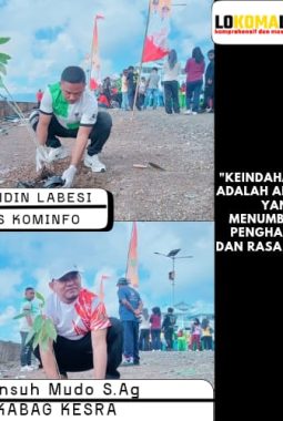 Bagian Kesra dan Diskominfo Sula, Dukung Kegiatan World Clean Up Day