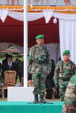 Jadi Irup HUT TNI Ke-80, Kasdim 1510/Sula Bacakan Amanat Panglima Jendral Agus Subiyanto 