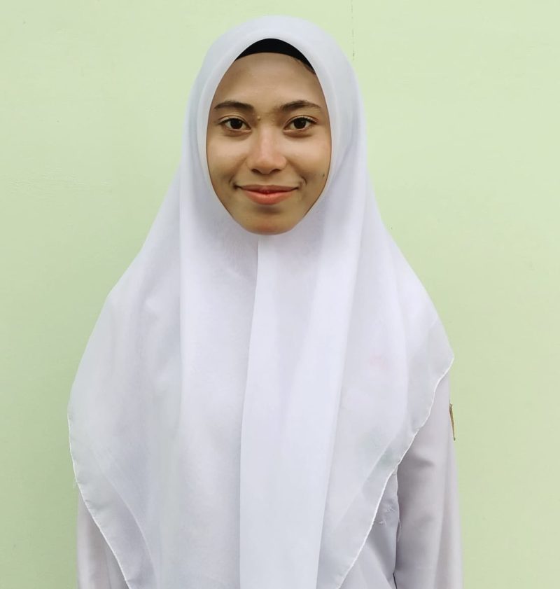 Foto: Nur Ain Hamka, siswi Madrasah Aliyah Negeri (MAN) Kabupaten Pulau Taliabu.
