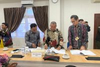 Foto: Sekretaris Daerah Kepulauan Sula Muhlis Soamole, Hadiri Kegiatan PKS OP4D di Ternate.