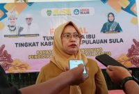 Foto: Ketua Panitia FTBI Kepulauan Sula tahun 2025 Hj. Adrawati, SP.,MM