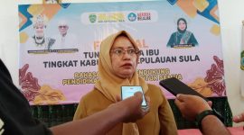 Foto: Ketua Panitia FTBI Kepulauan Sula tahun 2025 Hj. Adrawati, SP.,MM