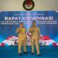 Foto: Sekretaris Daerah Kepulauan Sula Muhlis Soamole bersama Kepala Bappeda H. Syahjuan Fatgehipon Hadiri Rakor di IPDN Jatinangor.