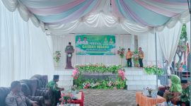 Foto: Wakil Bupati Kepulauan Sula, H. M. Saleh Marasabessy, Buka Kegiatan Festival Qasidah Rebana.