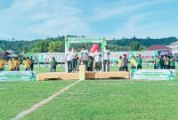 Foto: Sambutan Ratu Gedung Putih, Hj. Fifian Adeningsi Mus.