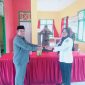 Foto: Serah Terima Jabatan di Kantor Camat Kecamatan Mangoli Timur.