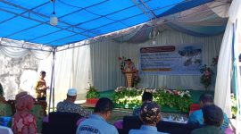 Dokumentasi: Sambutan Kadis Pariwisata dan Budaya Kabupaten Kepulauan Sula, Ismail Soamole.