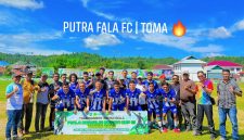 Dokumentasi: Tim Putra Fala FC, yang Mewakili Pulau Mangoli.