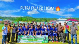 Dokumentasi: Tim Putra Fala FC, yang Mewakili Pulau Mangoli.
