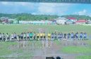 Dokumentasi: Kedua Tim Memasuki Lapangan Pertandingan. 