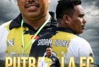 Dokumentasi: Pelatih Putra Fala FC, Sadam Tidore.