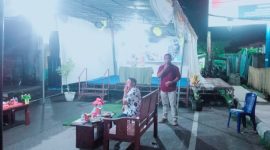 Dok: Sambutan Kepala Dinas Kominfo Kepulauan Sula, Basiludin Labesi.