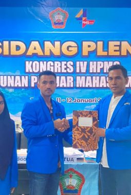 Dapat Rekom dari 5 Cabang Aktif, Amirudin Resmi Terpilih Sebagai Ketum PP HPMS 