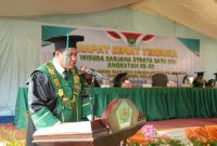 Dok: Sambutan Ketua STAI Babussalam Sula, Maluku Utara, Dr. Sahrul Takim, S.Pdi., M.Pdi.