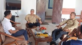 Dok: Ketua DPW TMI Maluku Utara, Mislan Syarif, melakukan kunjungan kerja ke Kantor Bulog Cabang Malut.