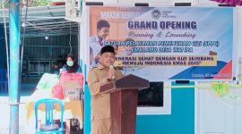 Dok: Sambutan Sekretaris Daerah Kepulauan Sula, Muhlis Soamole, SH.,M.Si