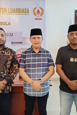 PSSI Sula Sambut Ketua KONI Terpilih, Era Baru Prestasi Dimulai
