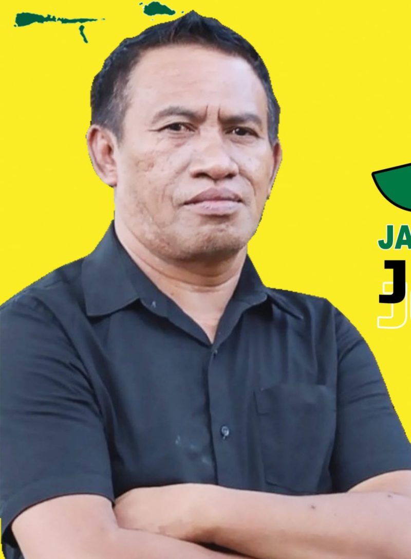 Gambar: Tenaga Ahli Anggota DPR RI Ny. Alien Mus, Joni Pora.